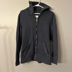 🔥 Distillery Lg Dark Gray Zip-Up Hoodie